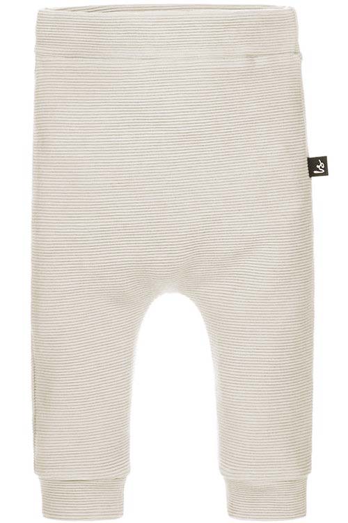 Rib baggy broekje sand