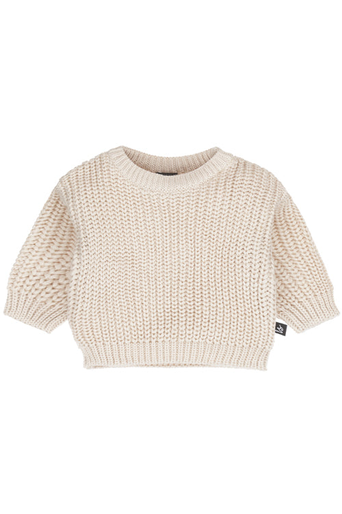 Knitted sweater (nude)