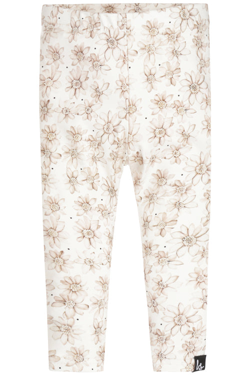 Leggings mit Jasminblütenmuster