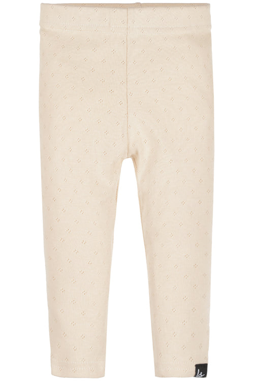 Legging pointelle (sand)