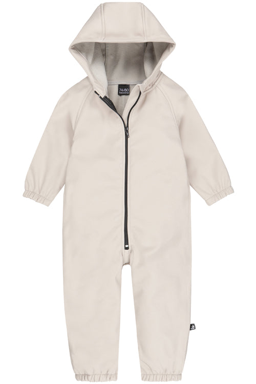 Regenoverall aus Sand