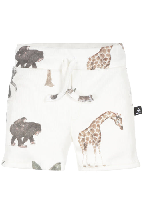 Rib jersey short jungle