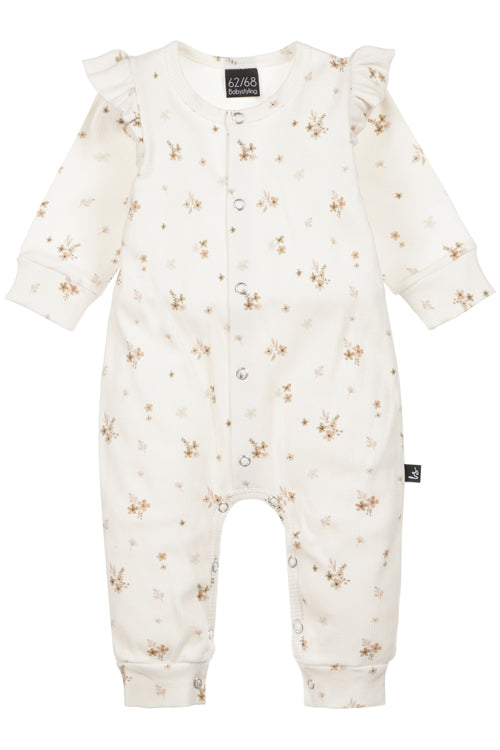 Ruffle boxpakje karla offwhite/brown