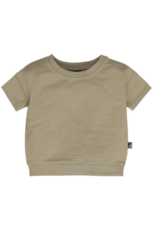 Loose fit t-shirt soft green