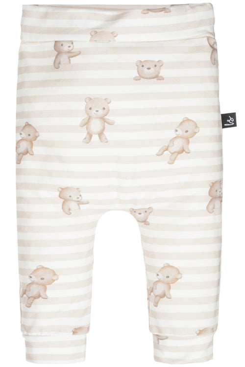 Teddy beige stripes broekje