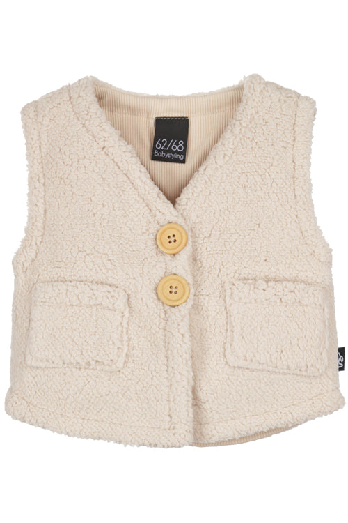 Teddy bodywarmer (sand)