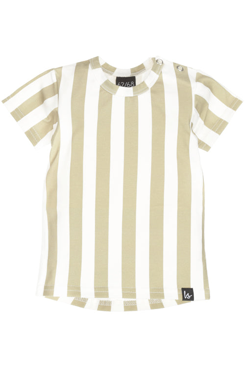 Vertical t-shirt stripes groen