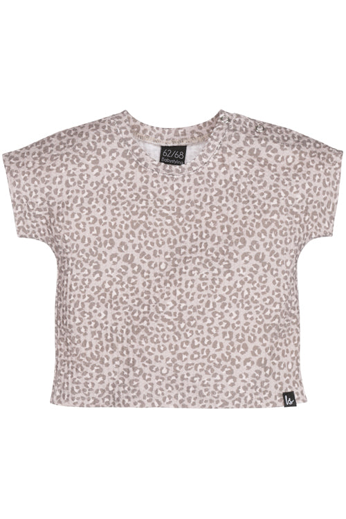 Wafel top leopard spots small
