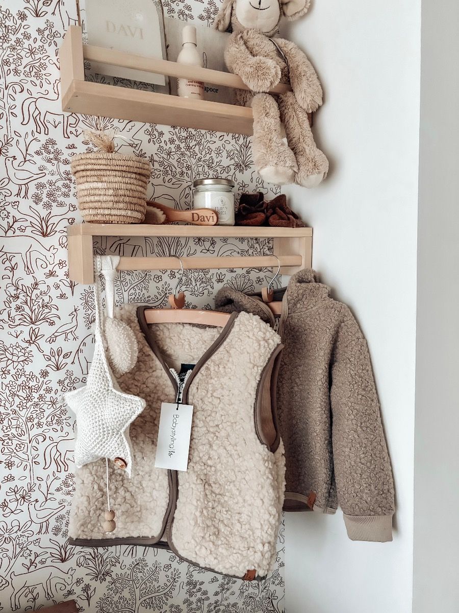 Boucle capuchon vest (beige)