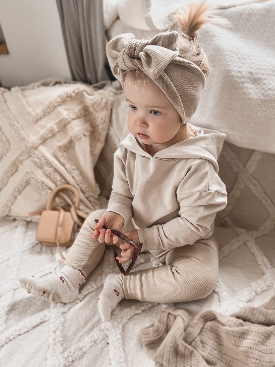 Capuchon sweater (sand)