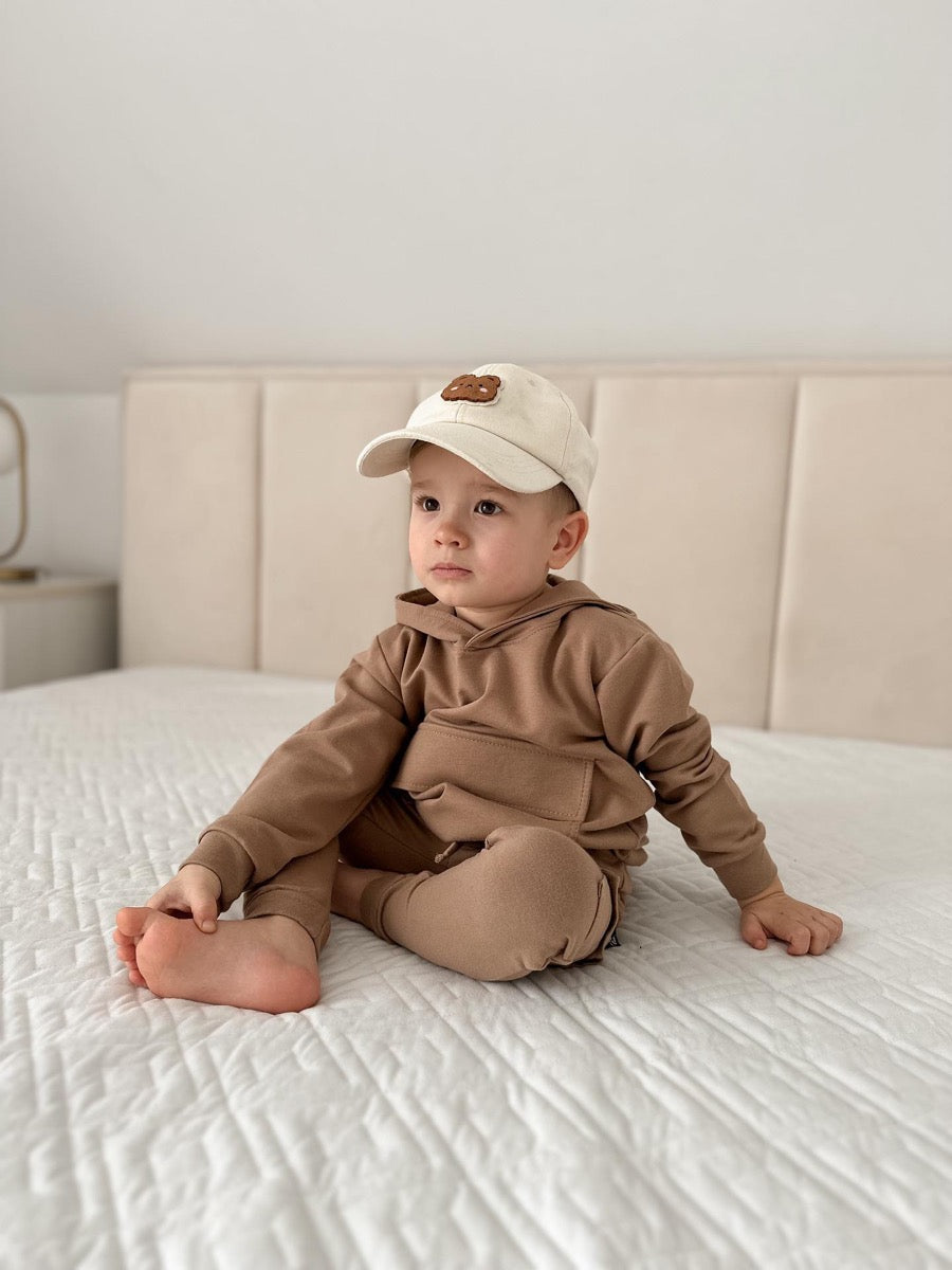 Cargo sweater taupe
