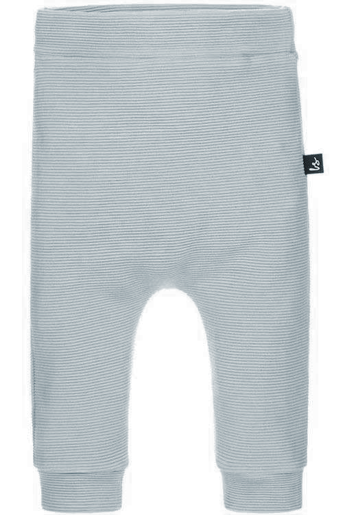 Rib baggy broekje grey blue