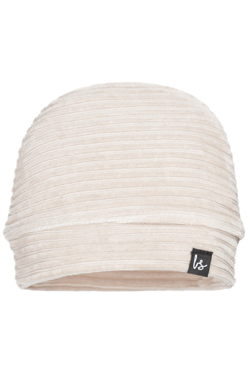 Large corduroy mutsje (sand)