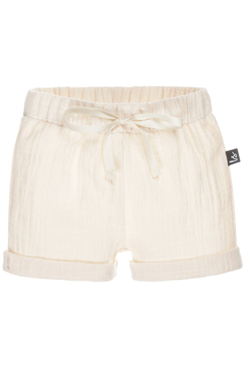 Leinen-Shorts nude
