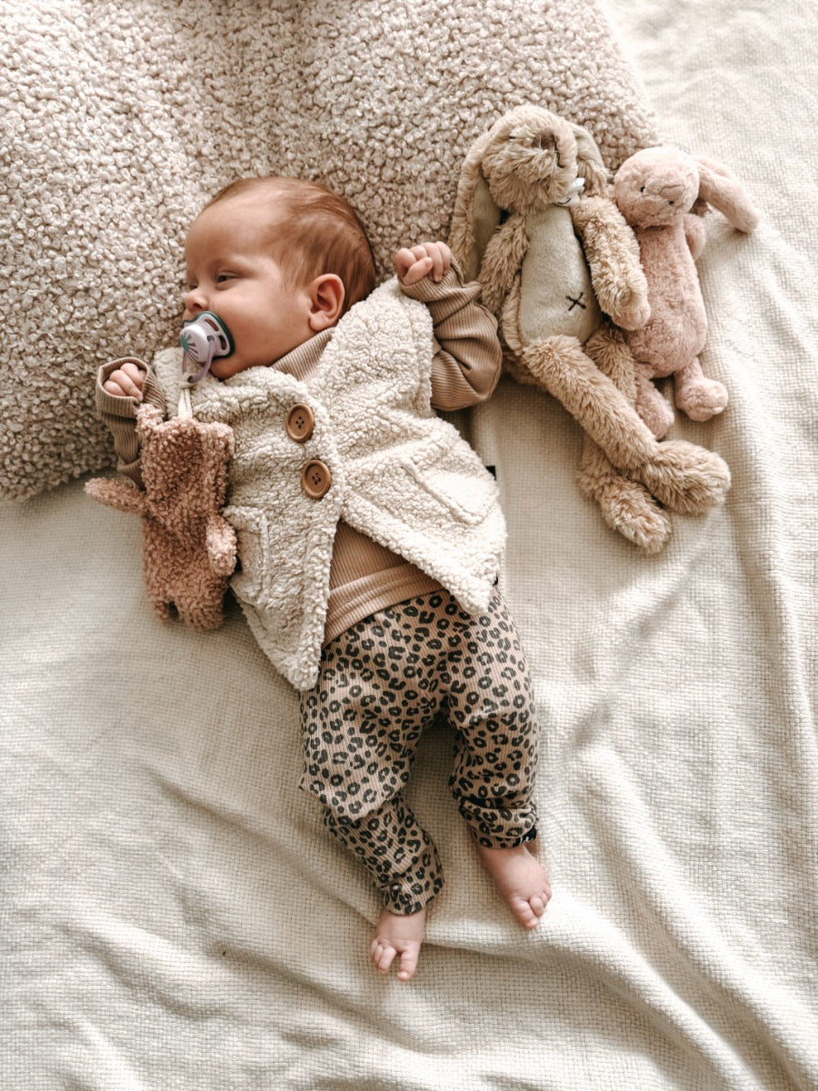 Teddy bodywarmer (sand)