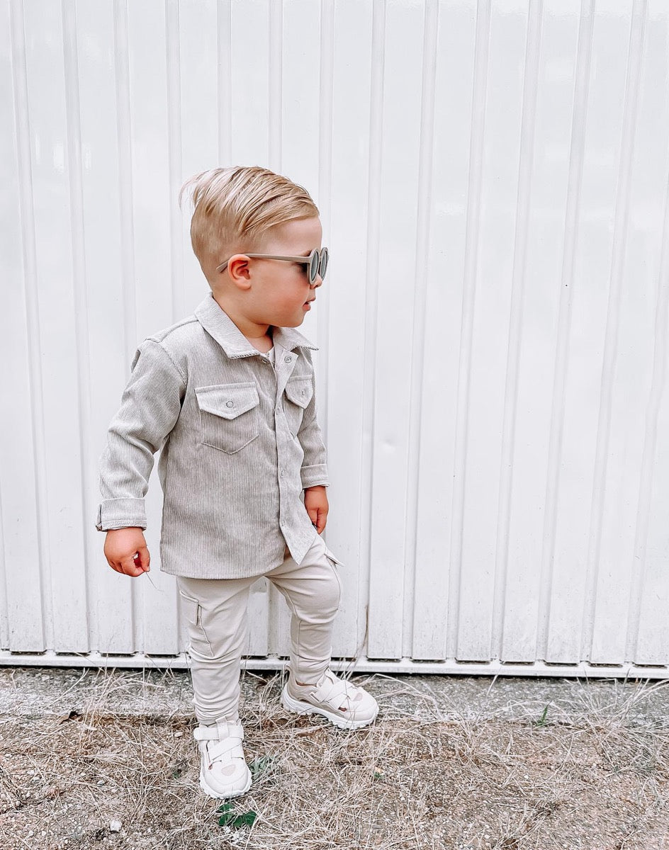 Rib jacket (sand)