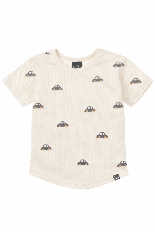 Rib jersey t-shirt mini auto&