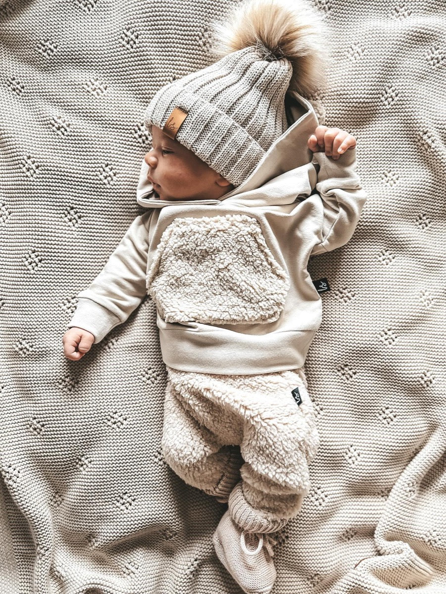 Kapuzenpullover mit Teddyohren