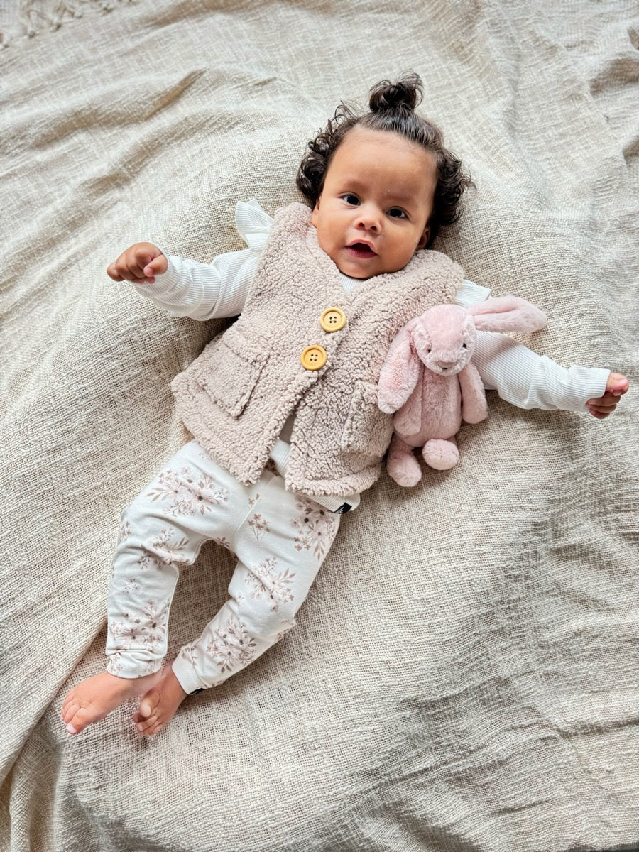 Legging Flower Betty Beige