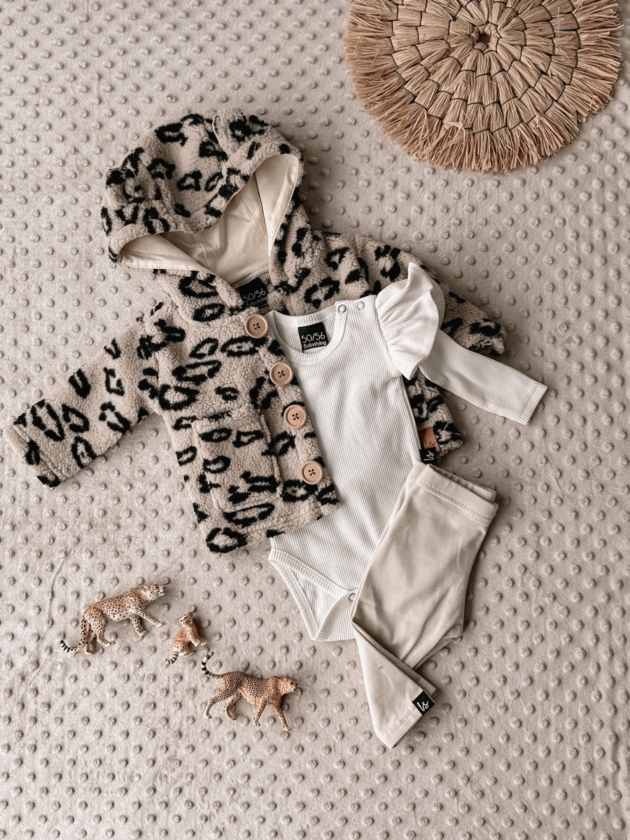 Teddyjacke Leopard