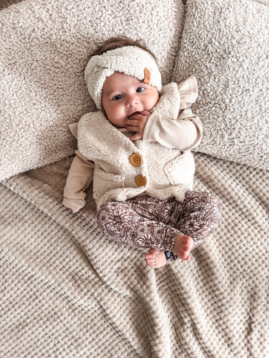 Teddy bodywarmer (sand)