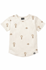 Rib jersey t-shirt airballoons (off white)