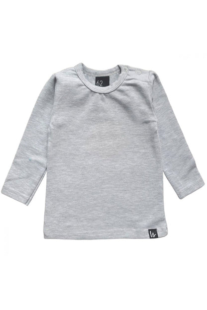 Basic grijze longsleeve