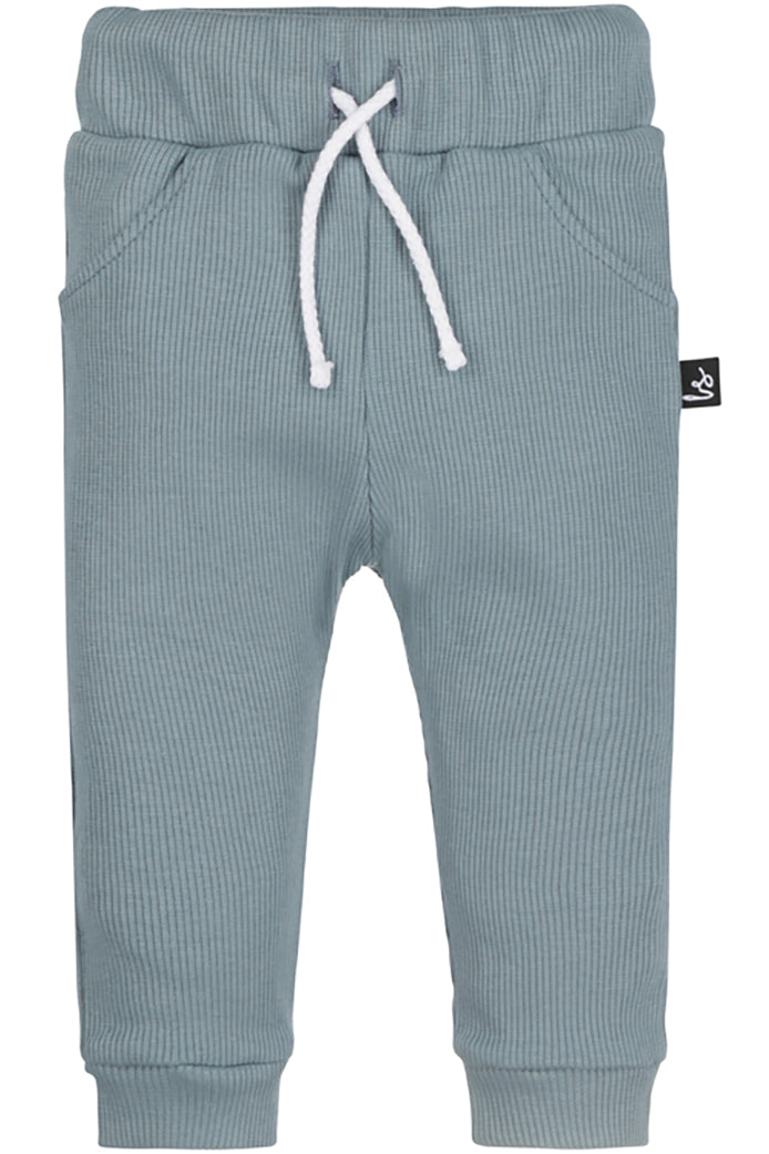 Bottom rib pockets (staalblauw)