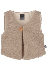 Boucle gilet (beige)