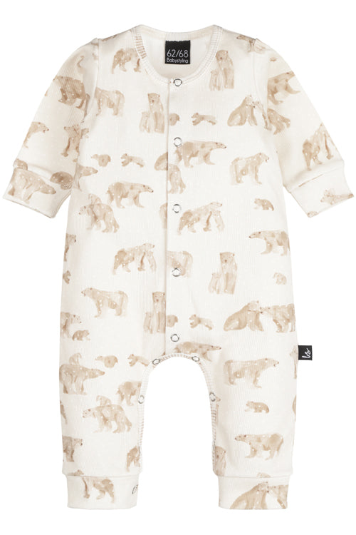 Boxpakje rib jersey snow bears