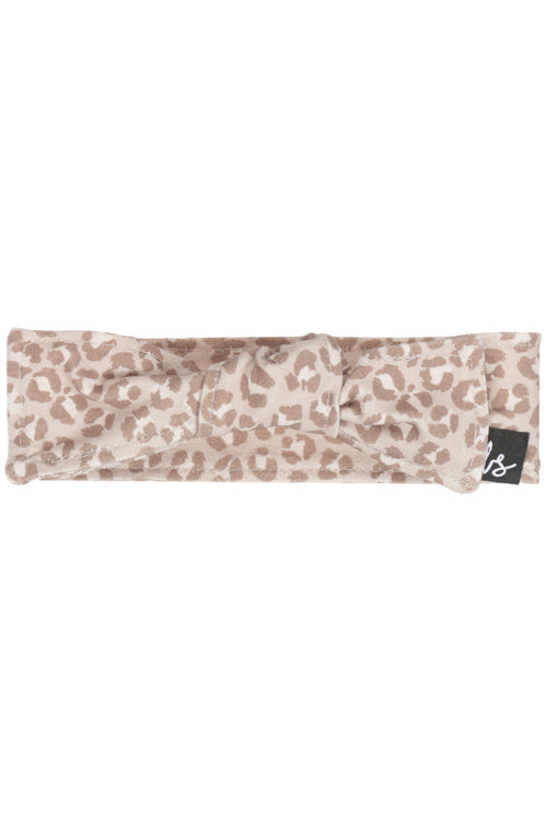 Haarbandje leopard spots small