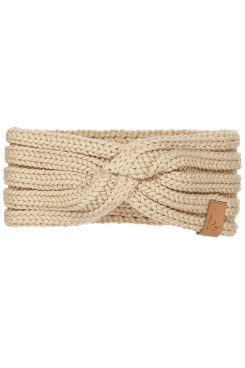 Knitted oorwarmer (sand)