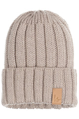 Knitted mutsje (light oak)