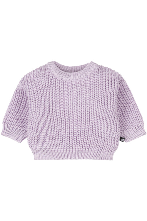 Strickpullover (Lavendel)