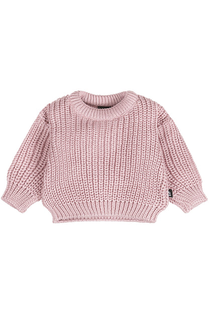 Strickpullover (altrosa)