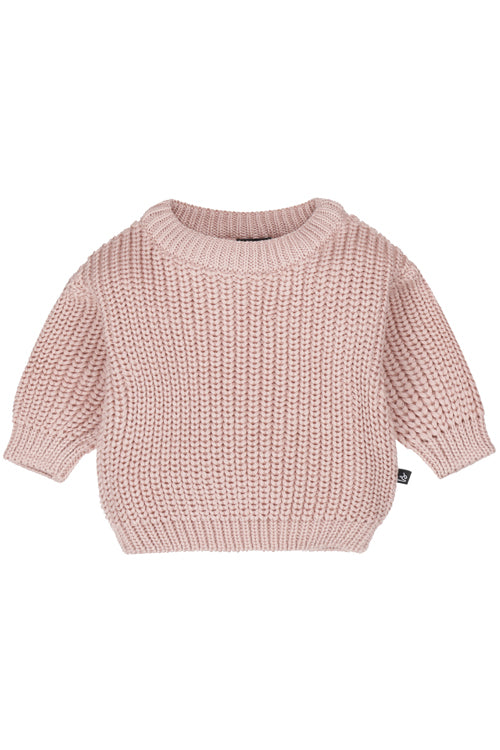 Knitted sweater (rose)