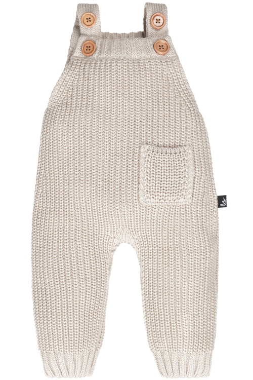 Knitted tuinbroekje sand