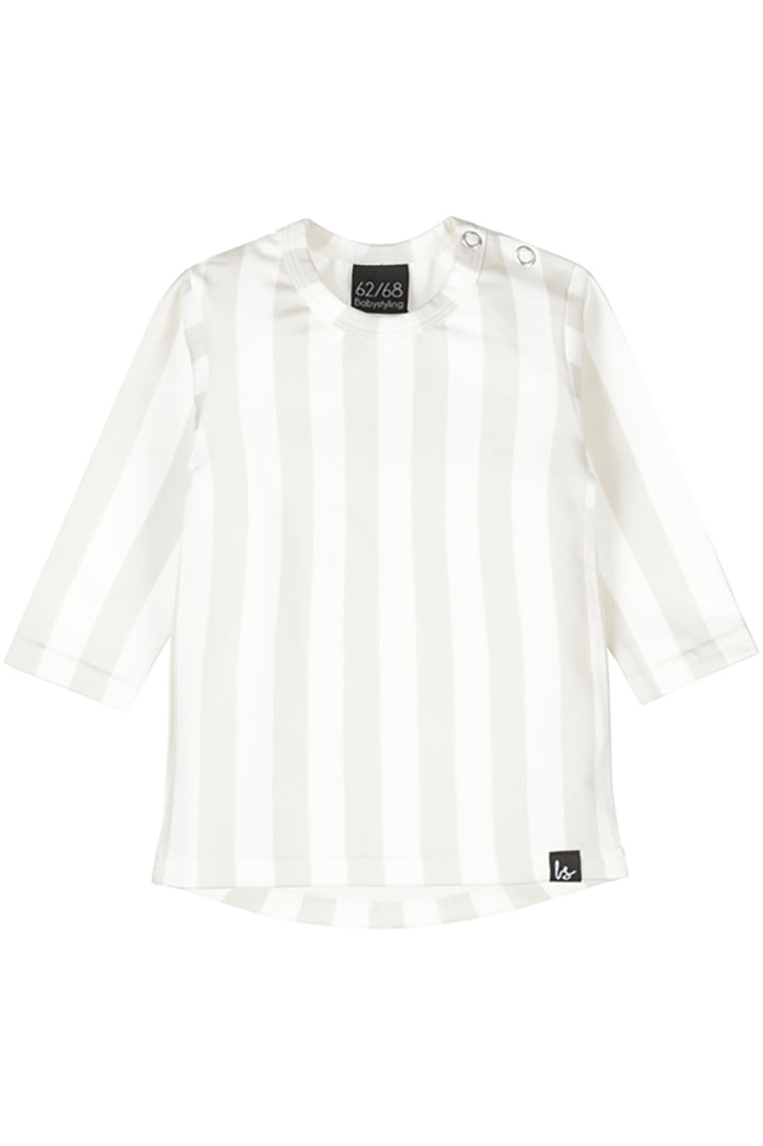 Longsleeve vertical stripes sand