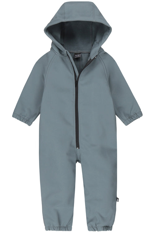 blauer Regen-/Schneeoverall
