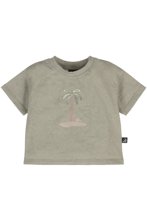 Oversized t-shirt palm tree