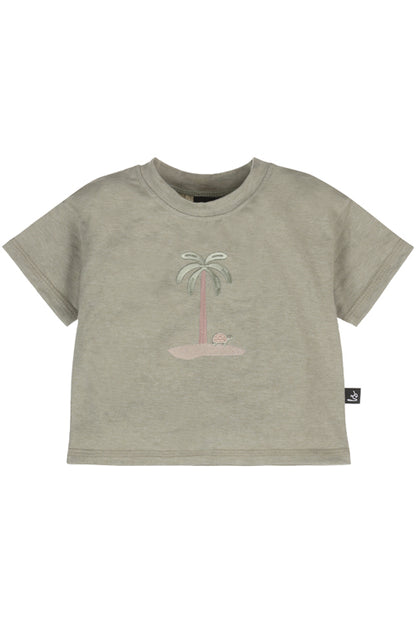 Oversized t-shirt palm tree