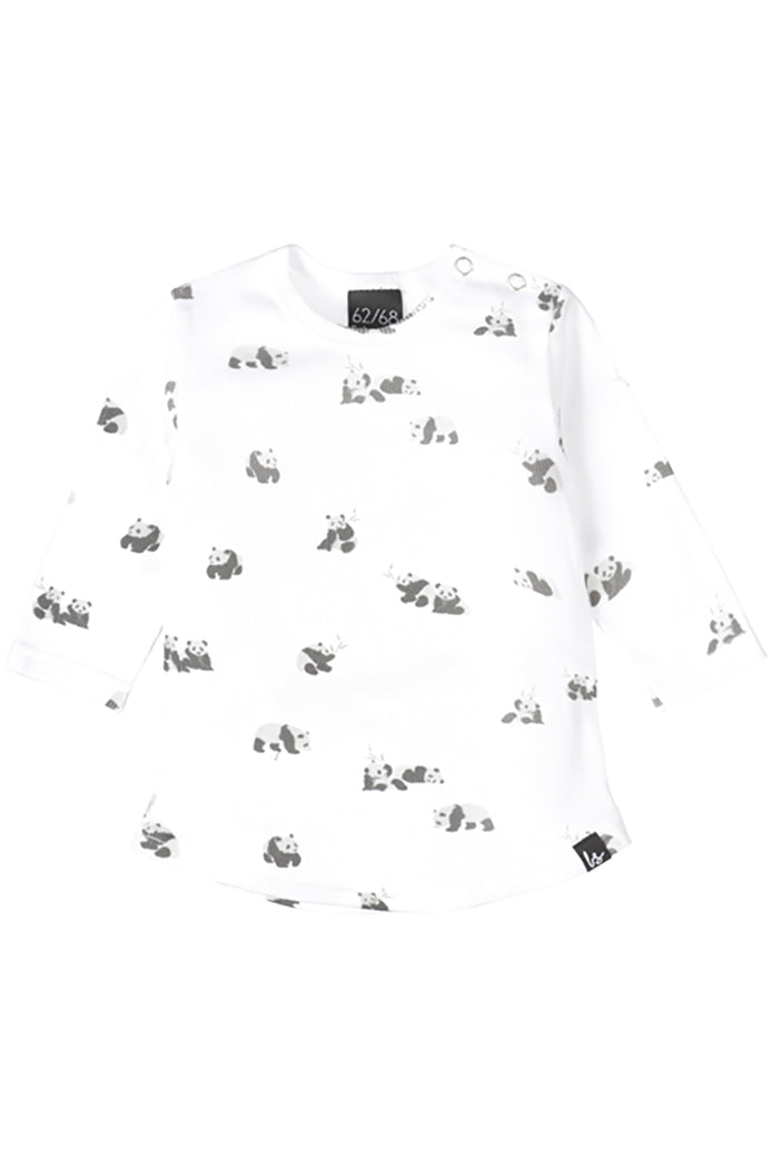 Panda bear longsleeve rib