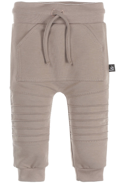 Pocket biker broekje light oak 122/128