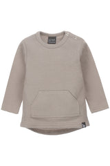 Pocket longsleeve wafel (light oak)