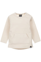 Pocket longsleeve wafel (sand)