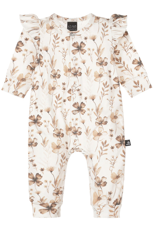 Ruffle boxpakje flower Dream Sepia