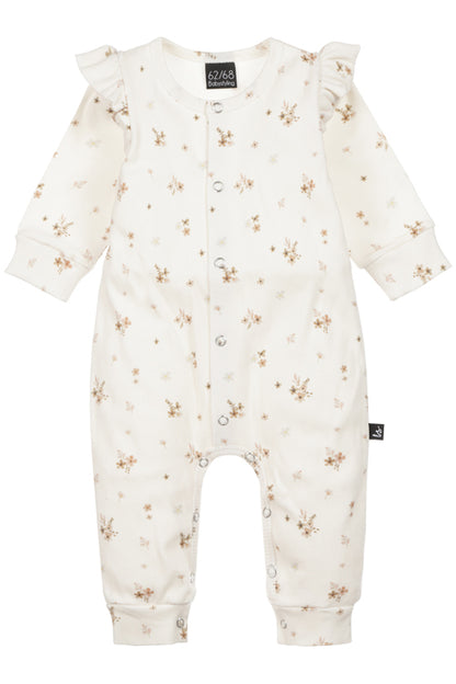 Ruffle boxpakje karla offwhite/brown