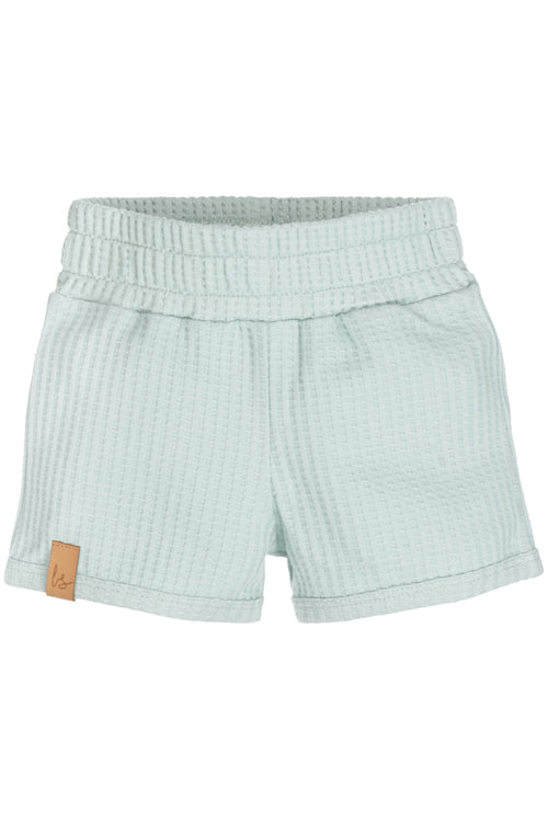 Soft wafel short blue