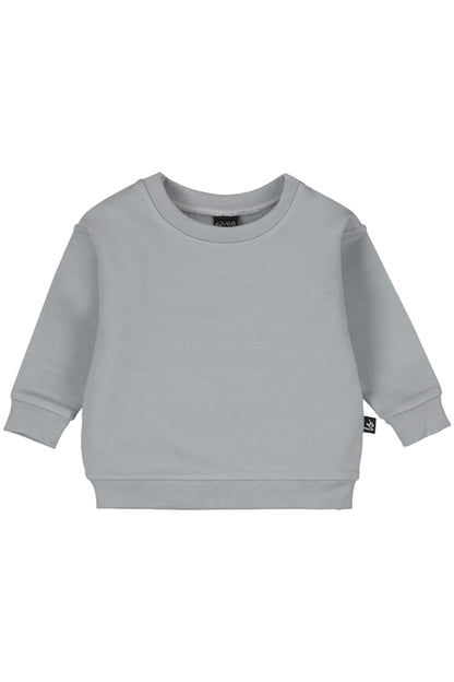 Pullover mit lockerer Passform (blau)
