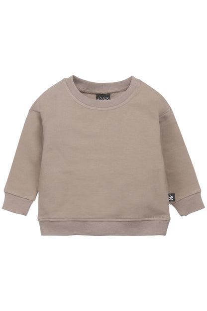Pullover mit lockerer Passform (hellbraun)